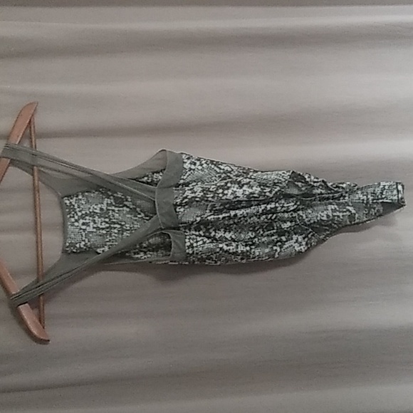 NWOT Intimately Free People Nights Out Snakeskin Print Bodysuit - Picture 3 of 8